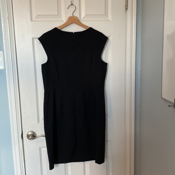 NWT- LOFT - black dress - size 14 - Picture 3 of 4